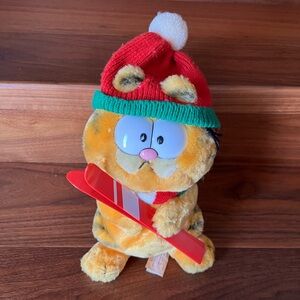 VINTAGE 1981 Collectible Garfield Winter Skier Plush